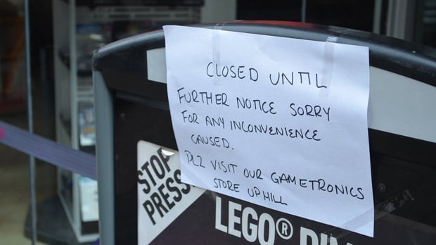 The Game store is closed until further notice. Photo: The Lincolnite