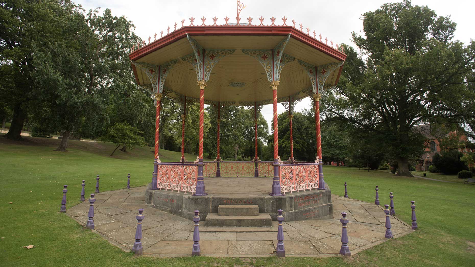 The Bandstand at Lincoln Arboretum. Photo: Steve Smailes for The Lincolnite