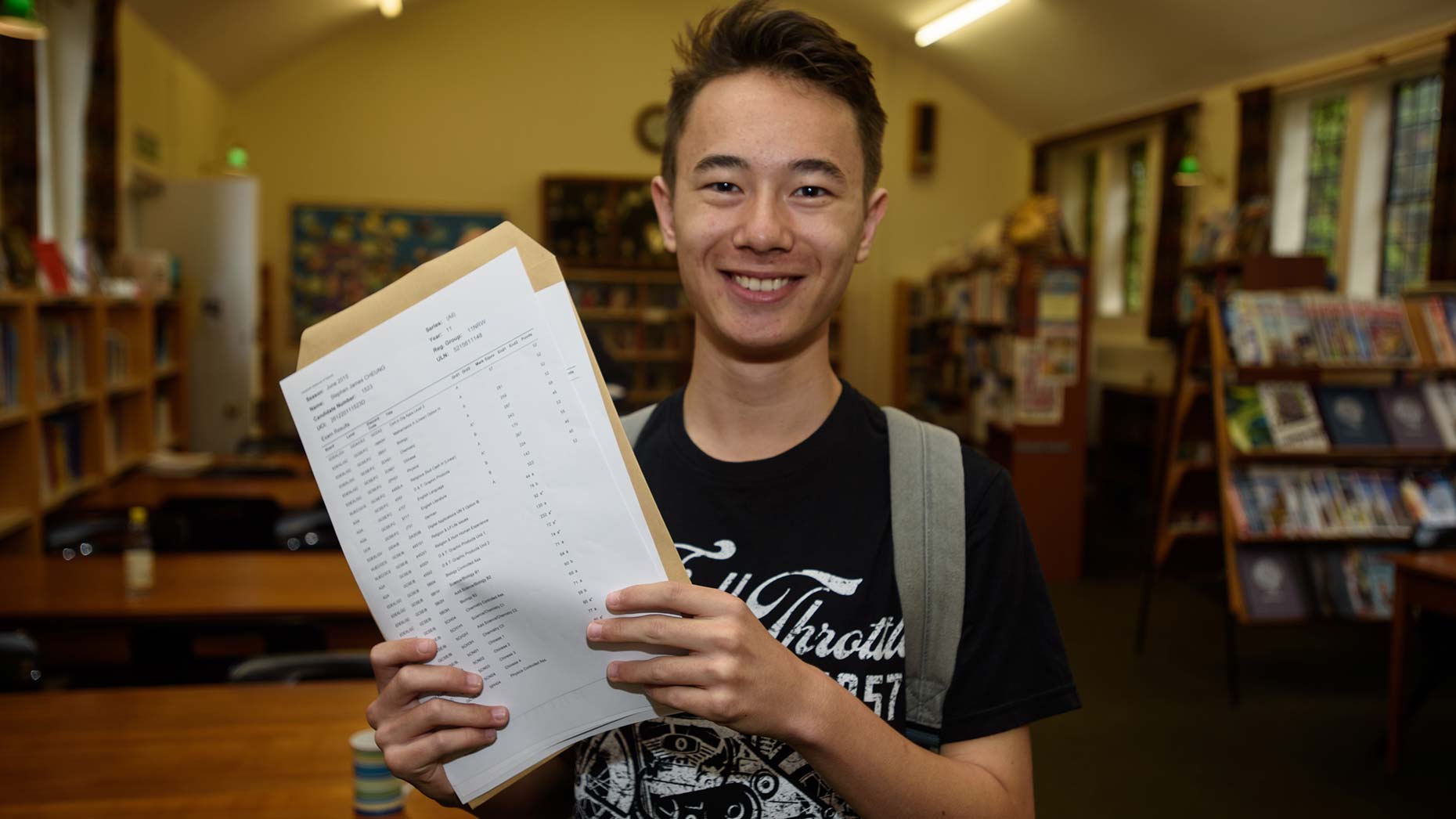 Stephen Cheung, 16. Photo:  Steve Smailes for The Lincolnite