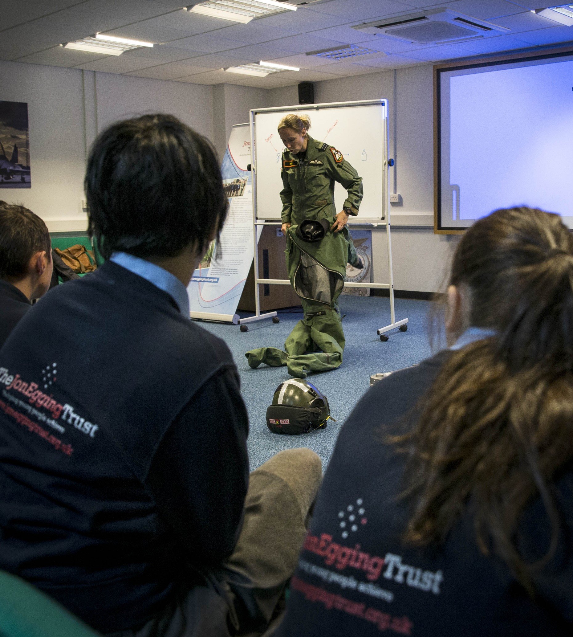 Typhoon pilot in Communications session