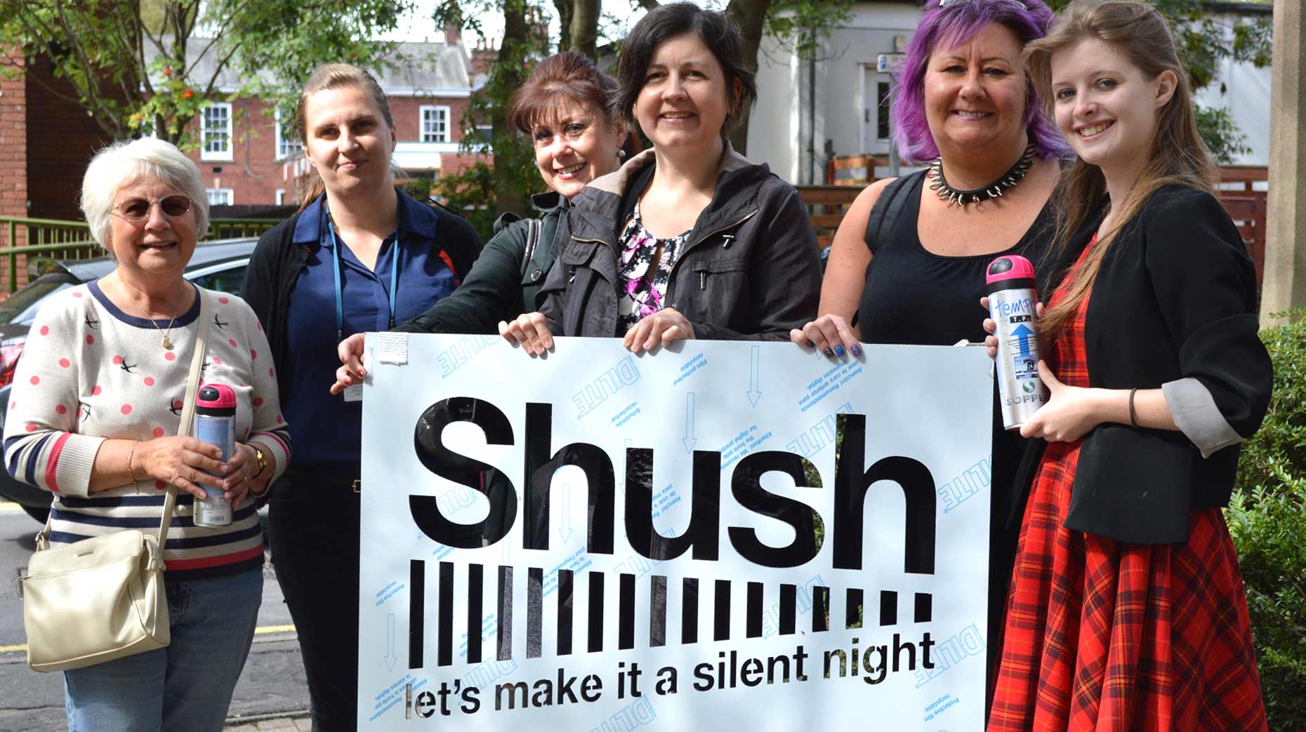 The annual Shush campaign has been launched again in Lincoln.