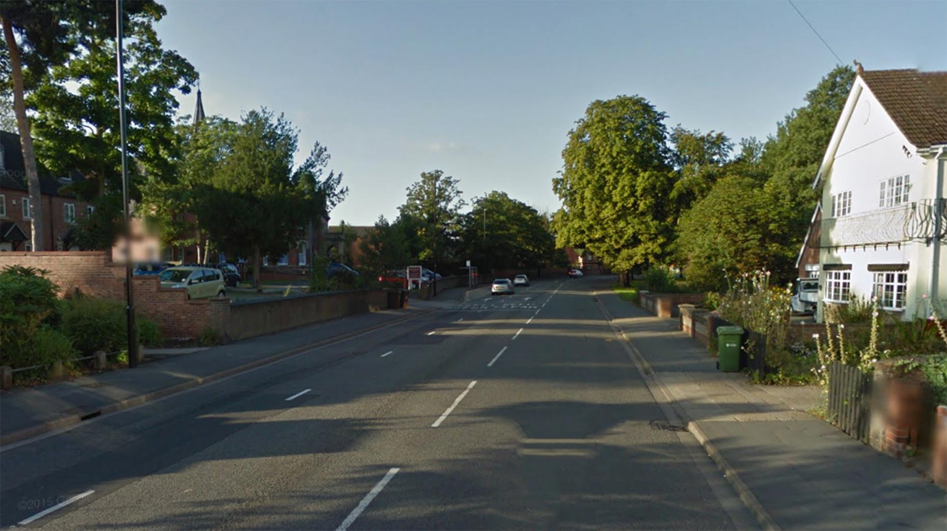 The crash happened on Newark Road in Lincoln. Photo: Google Street View. 