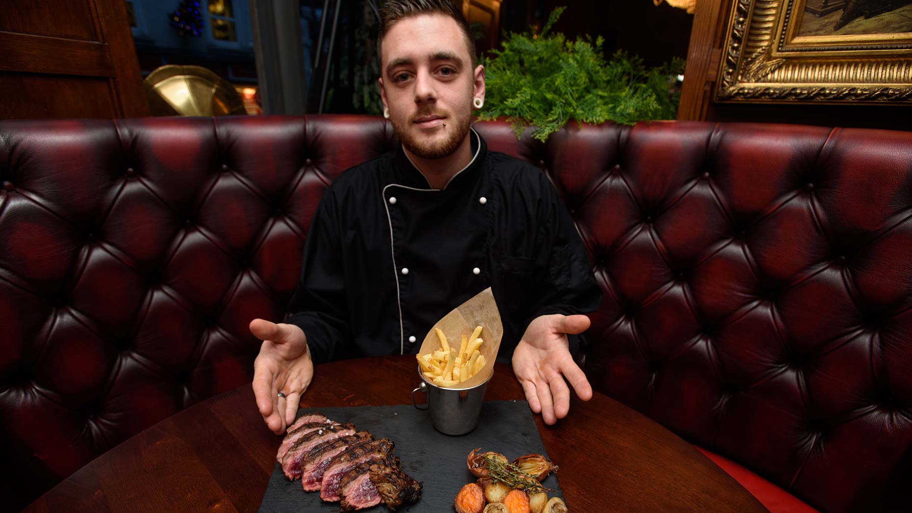 Head chef Tom Rose. Photo: Steve Smailes for The Lincolnite
