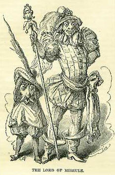 Illustration of the 'lord of misrule'