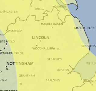 Warning for fog in place in Lincoln and surrounding areas.