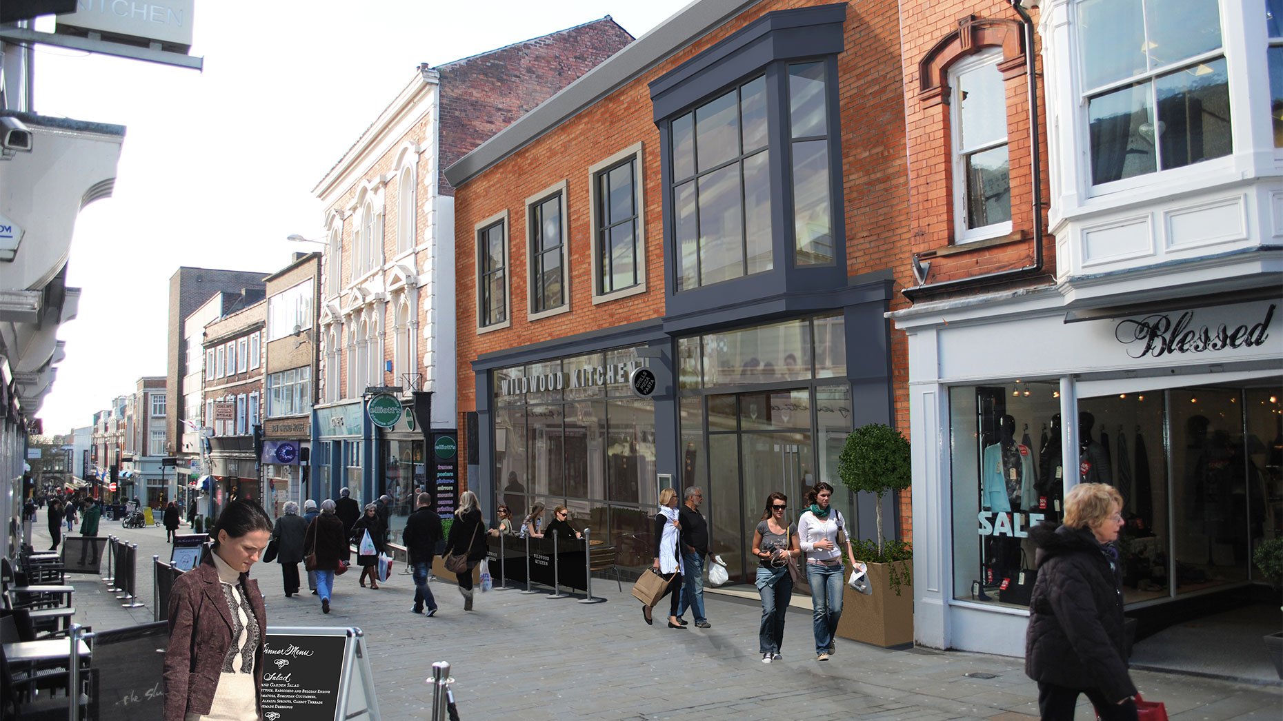 The Wildwood chain is taking over the former Mall on Lincoln High Street.