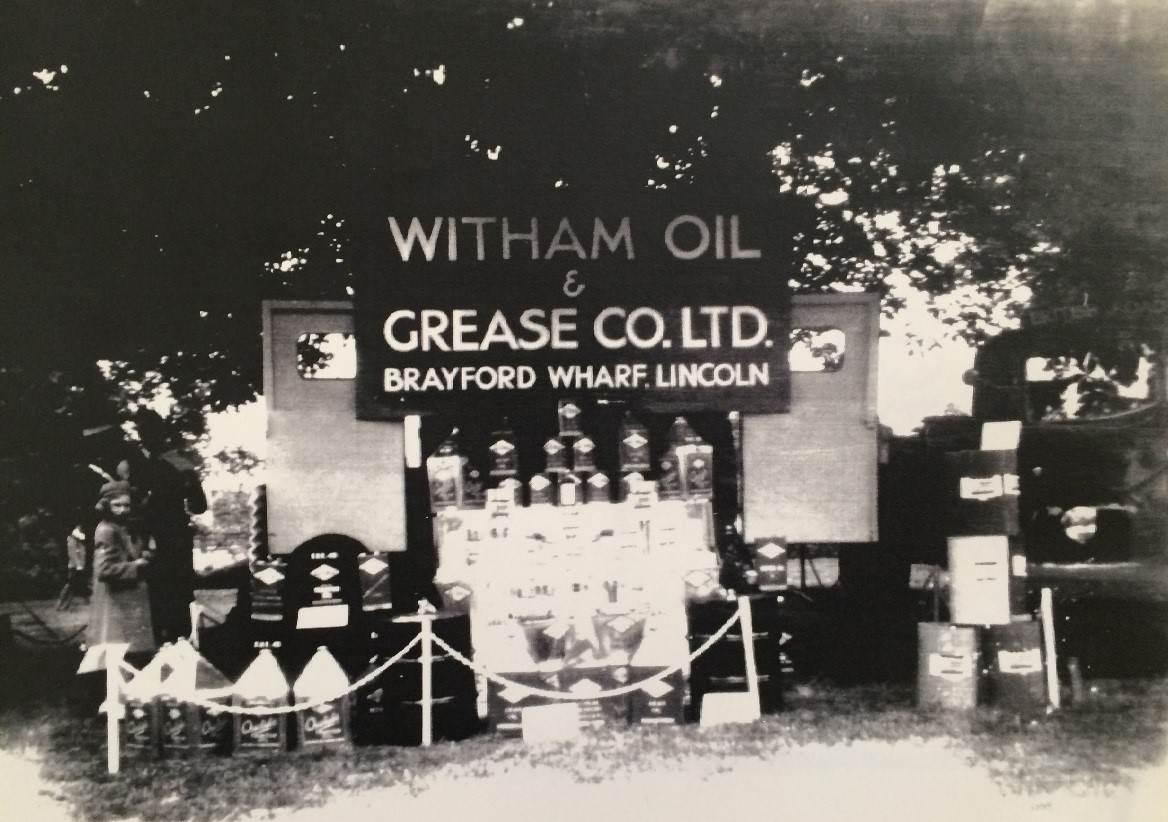 Witham Oil and Gease at the Lincolnshire Show in 1949.