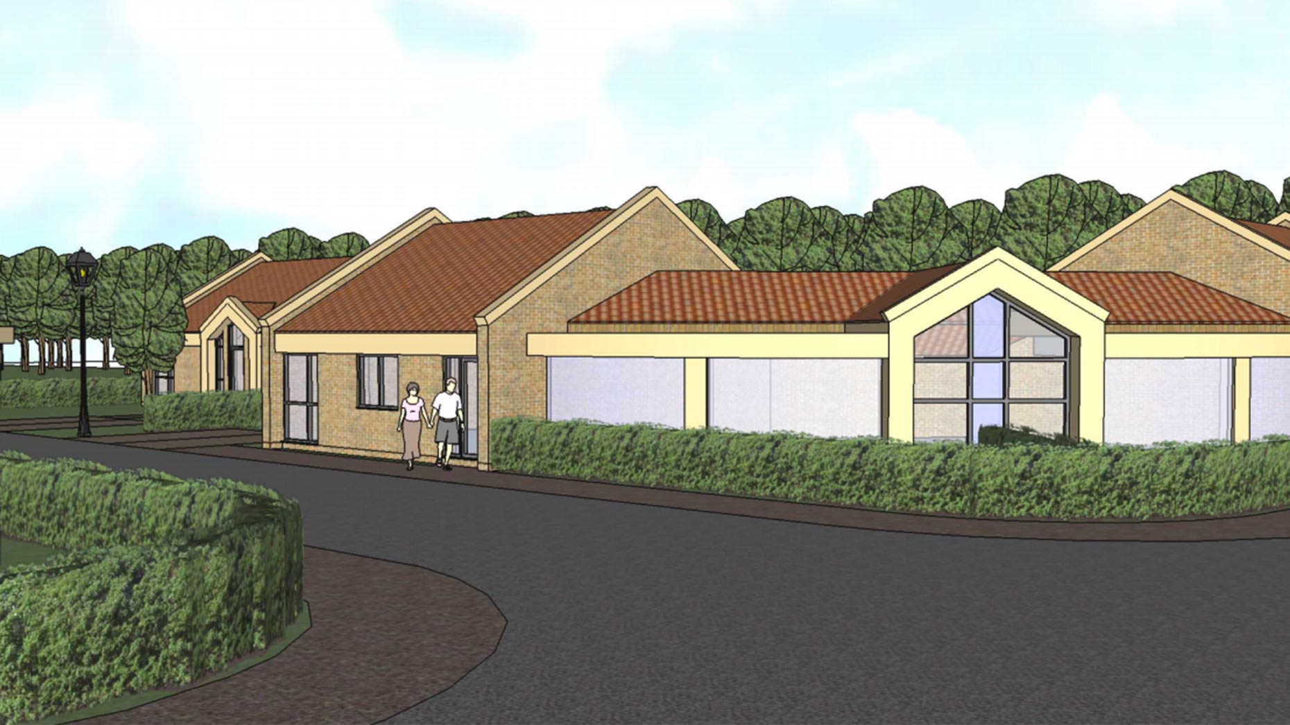 Plans for the bungalows. Photo: John Halton Design Ltd