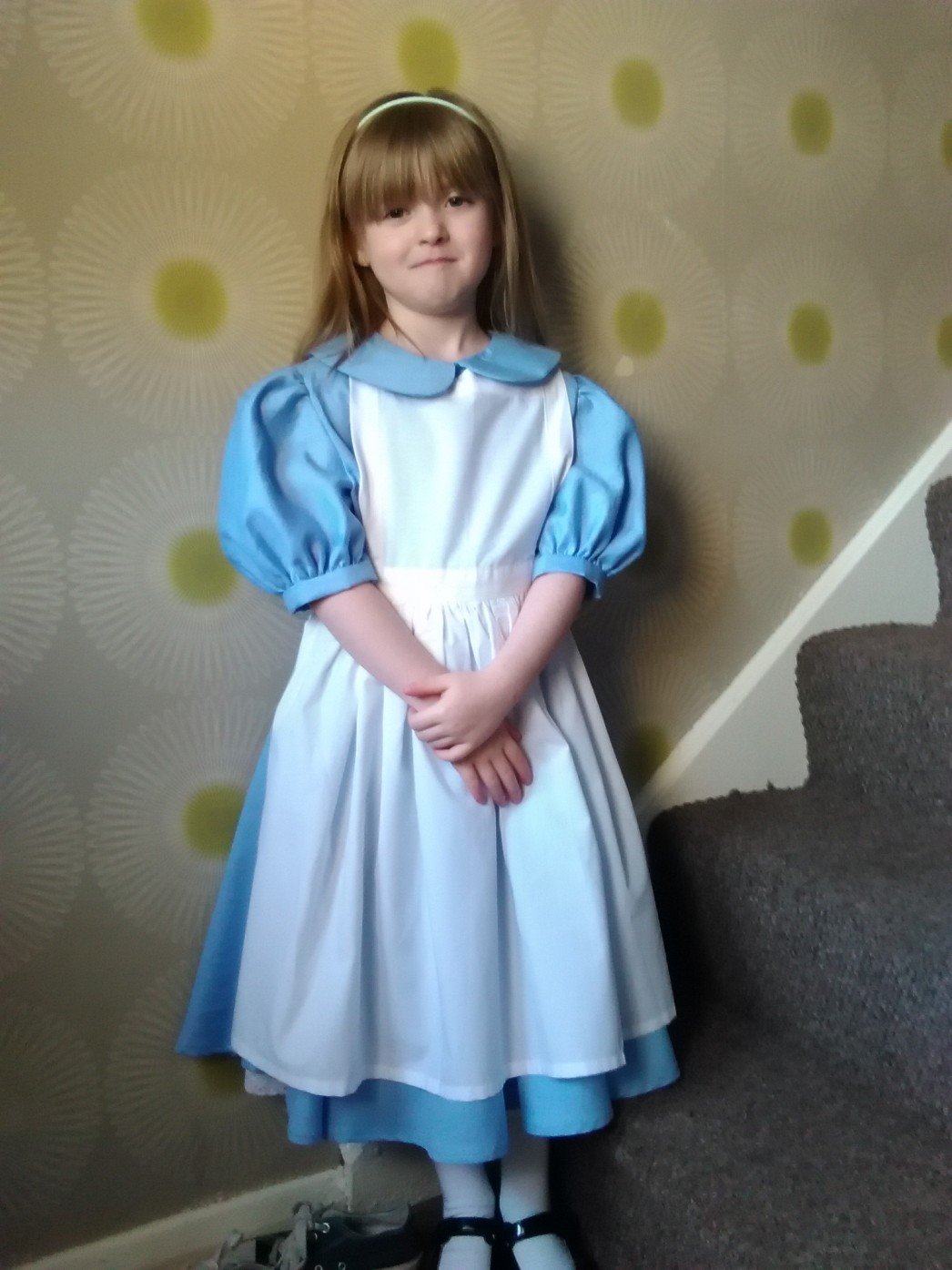 Allayha as Alice in Wonderland at Hillcrest Early Years Academy
