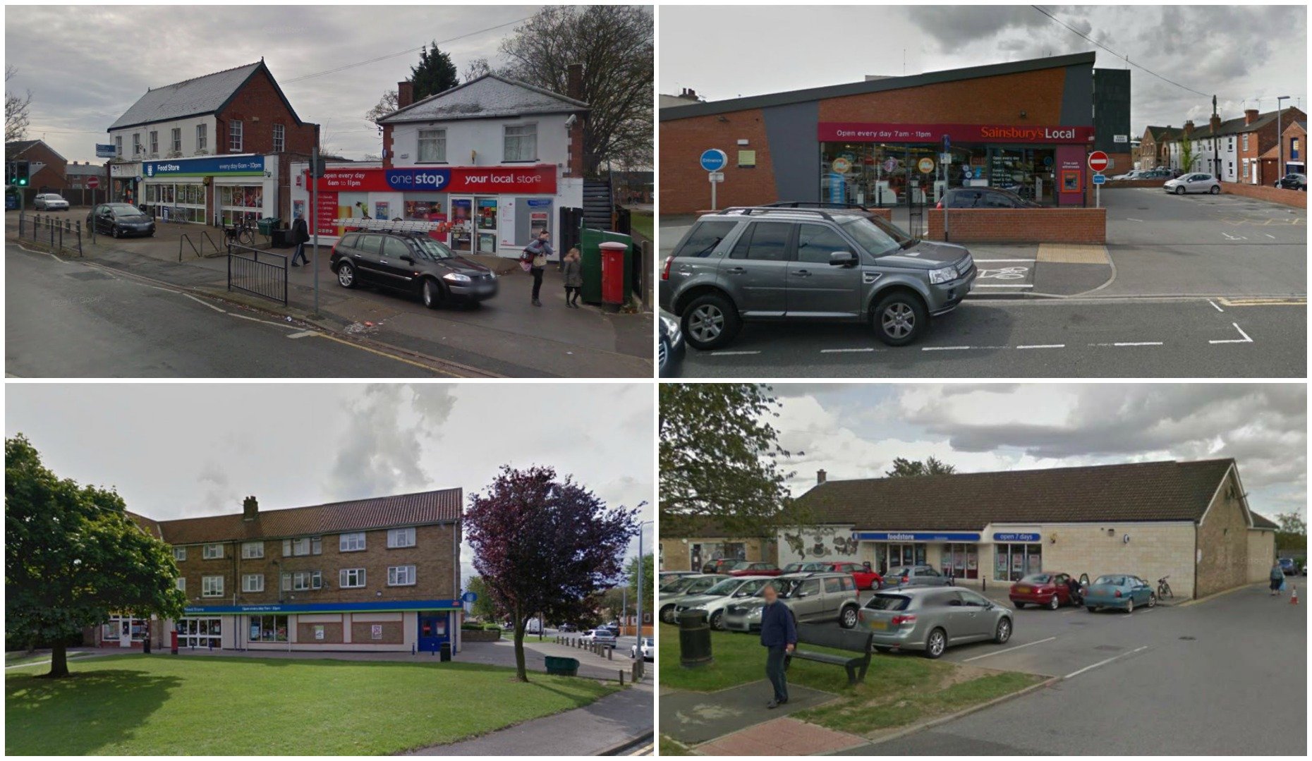 Police are investigating four knife-point robberies which occurred in and around Lincoln in the space of a week. 