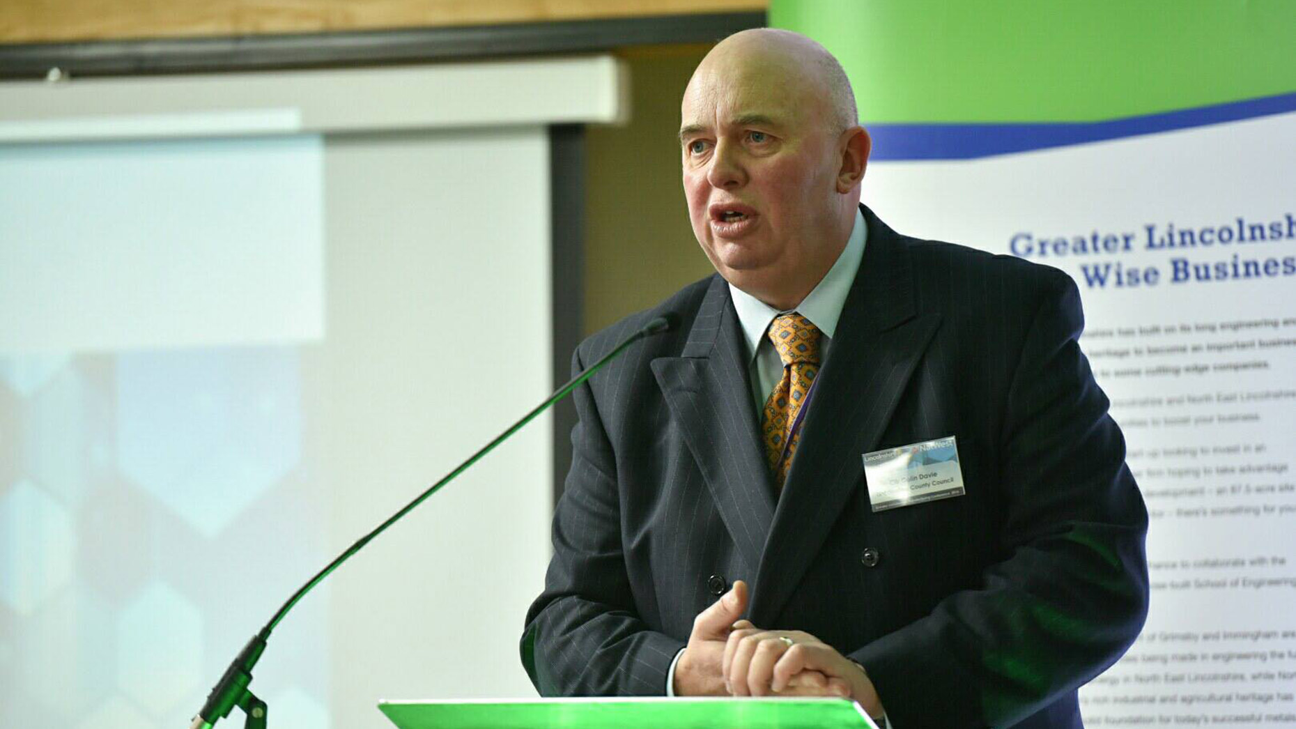 Councillor Colin Davie, Executive Councillor for Economic Development, Environment, Strategic Planning and Tourism at Lincolnshire County Council. Photo: Steve Smailes for The Lincolnite