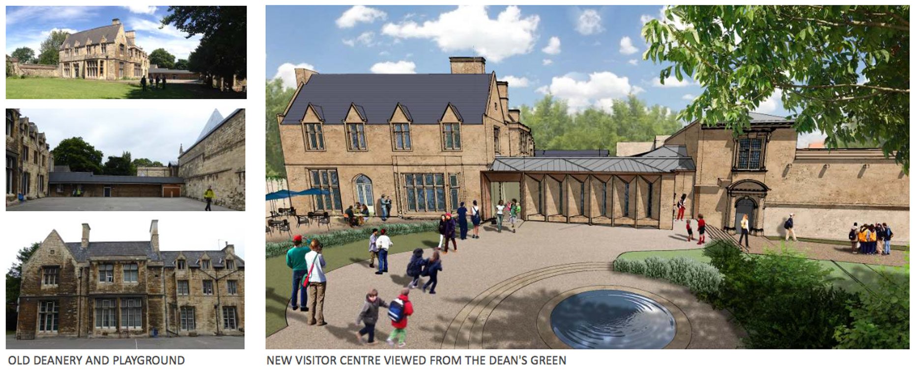 The Deanery will be transformed into a learning centre as part of the plans. 