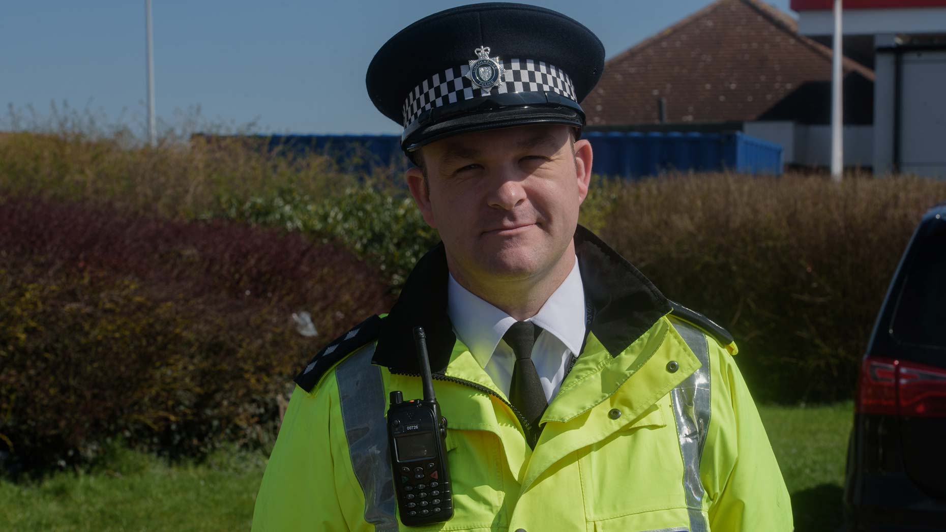 Chief Inspector Phil Vickers of the East Midlands Operational Support Unit