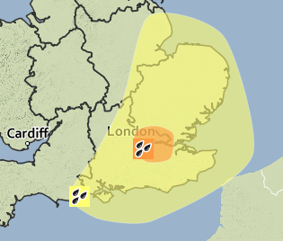 Met Officer weather warnings are in place for Thursday and Friday. 