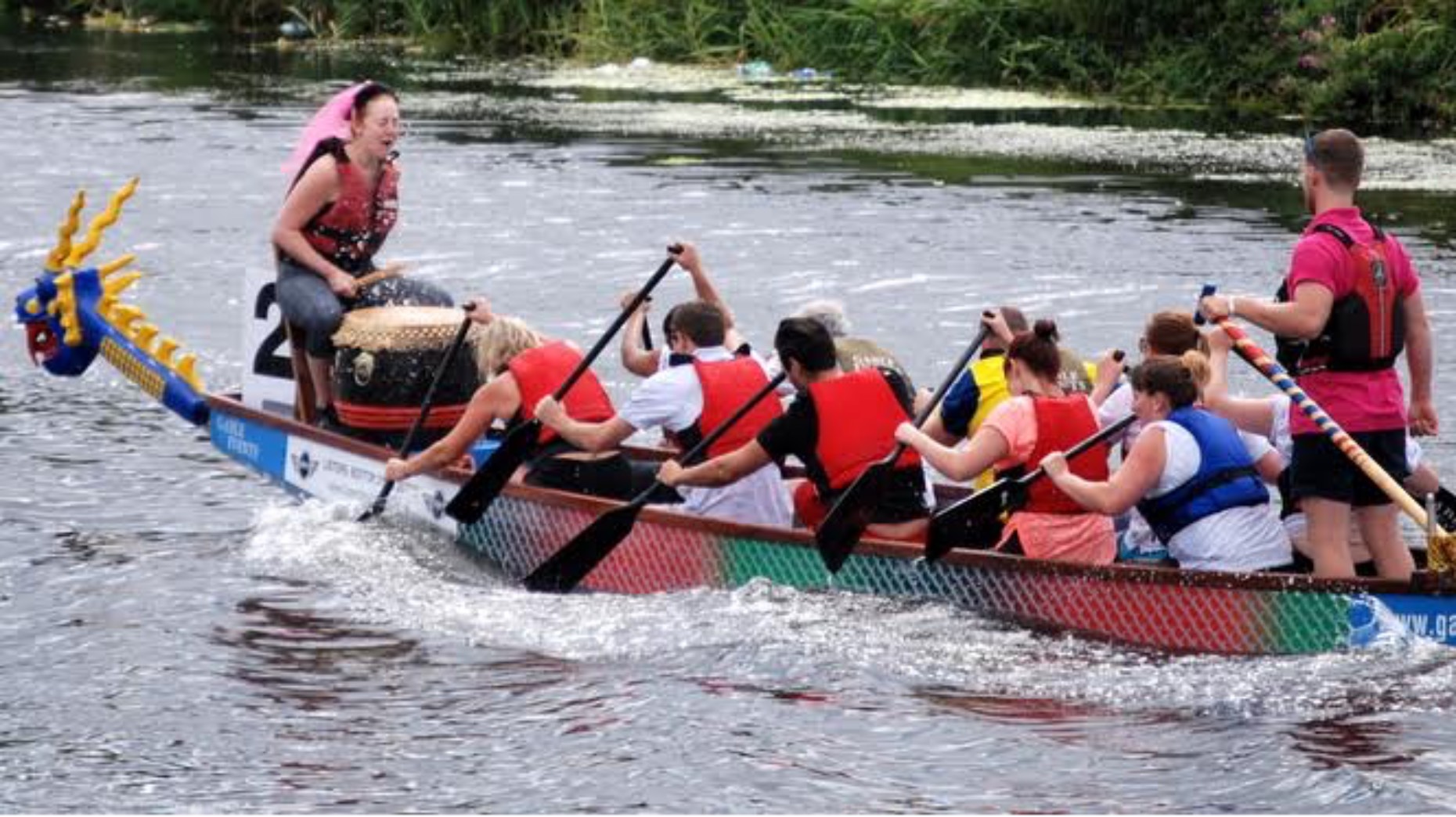 Dragon boat teams fired up for Brayford race