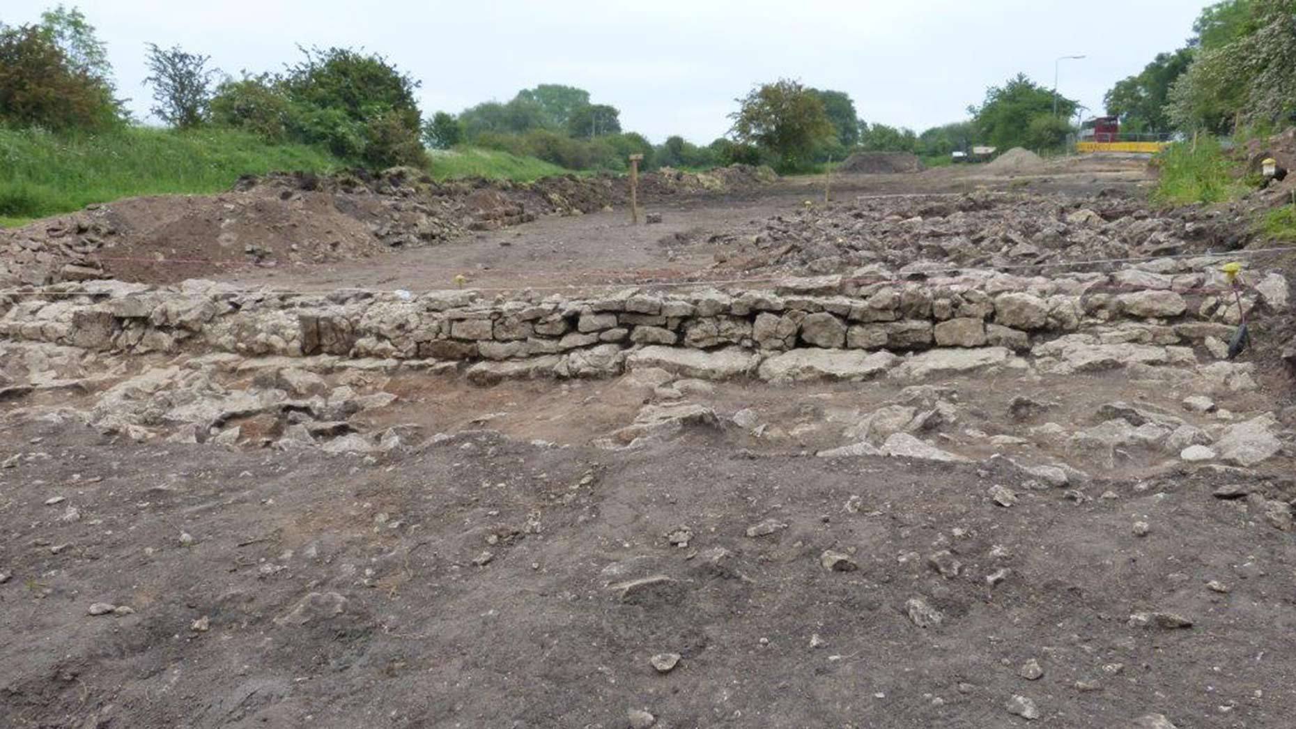 Archaeological discoveries on the site of the Lincoln Eastern Bypass. Photo: Lincolnshire County Council