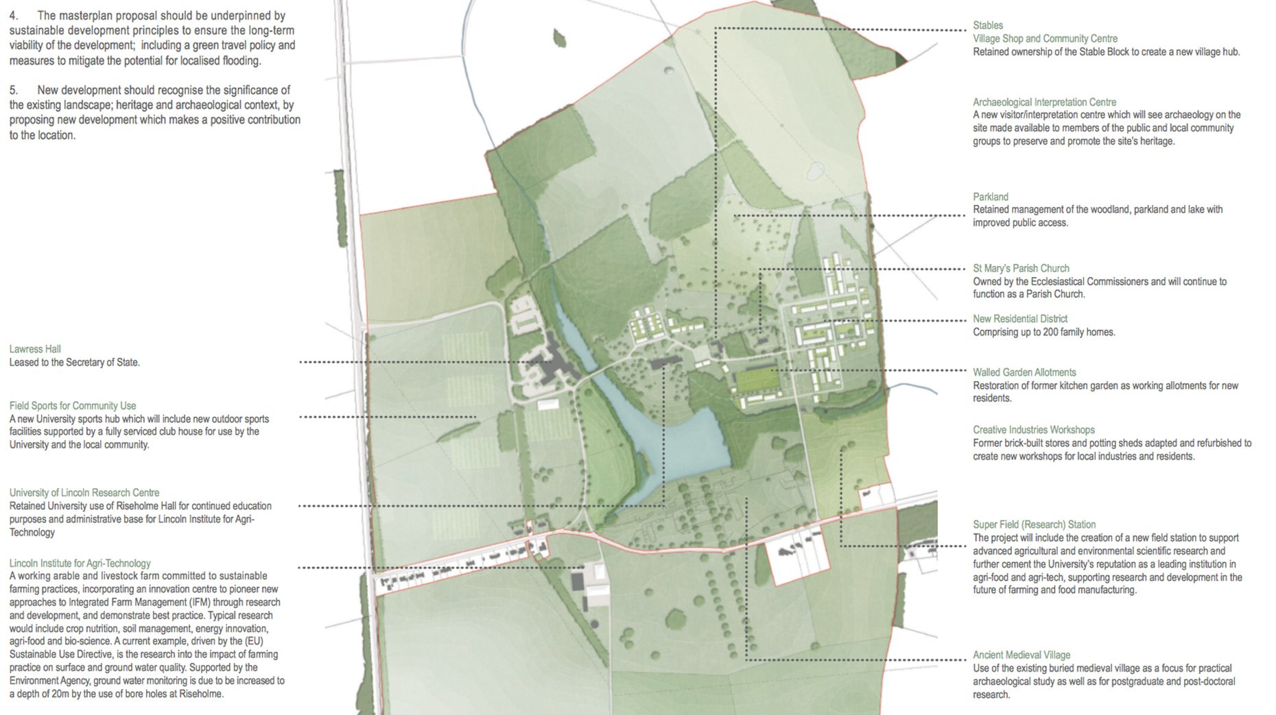 The latest plans for the new Riseholme development. Click to view in more detail. 