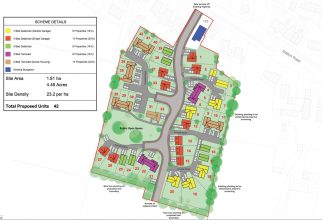 District Council Submits Plans For 42 Homes In Lincoln Village