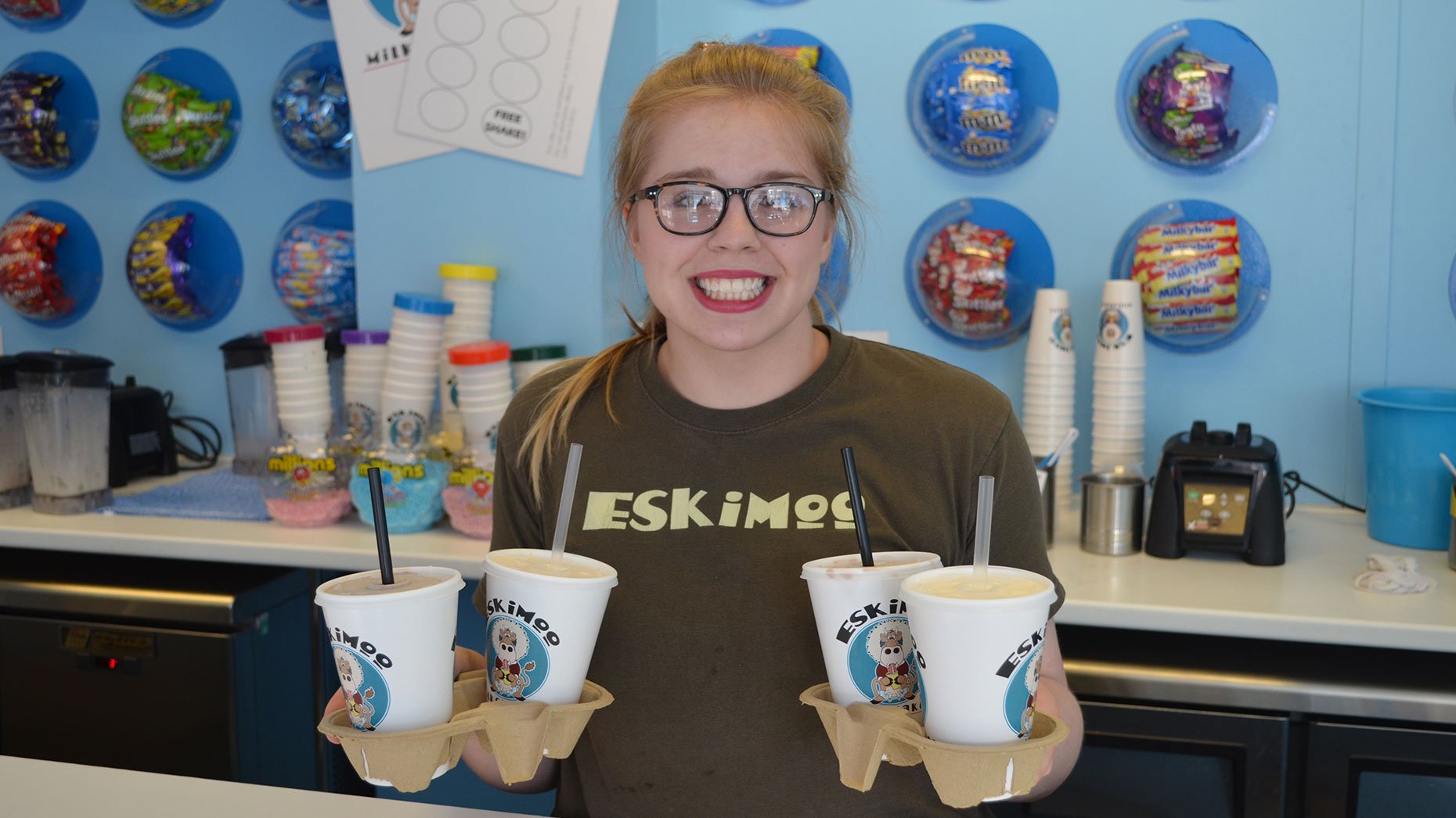 Eskimoo Milkshakes is one of 18 eateries in Lincoln to sign up to the new Deliveroo service. Photo: Sarah Harrison-Barker