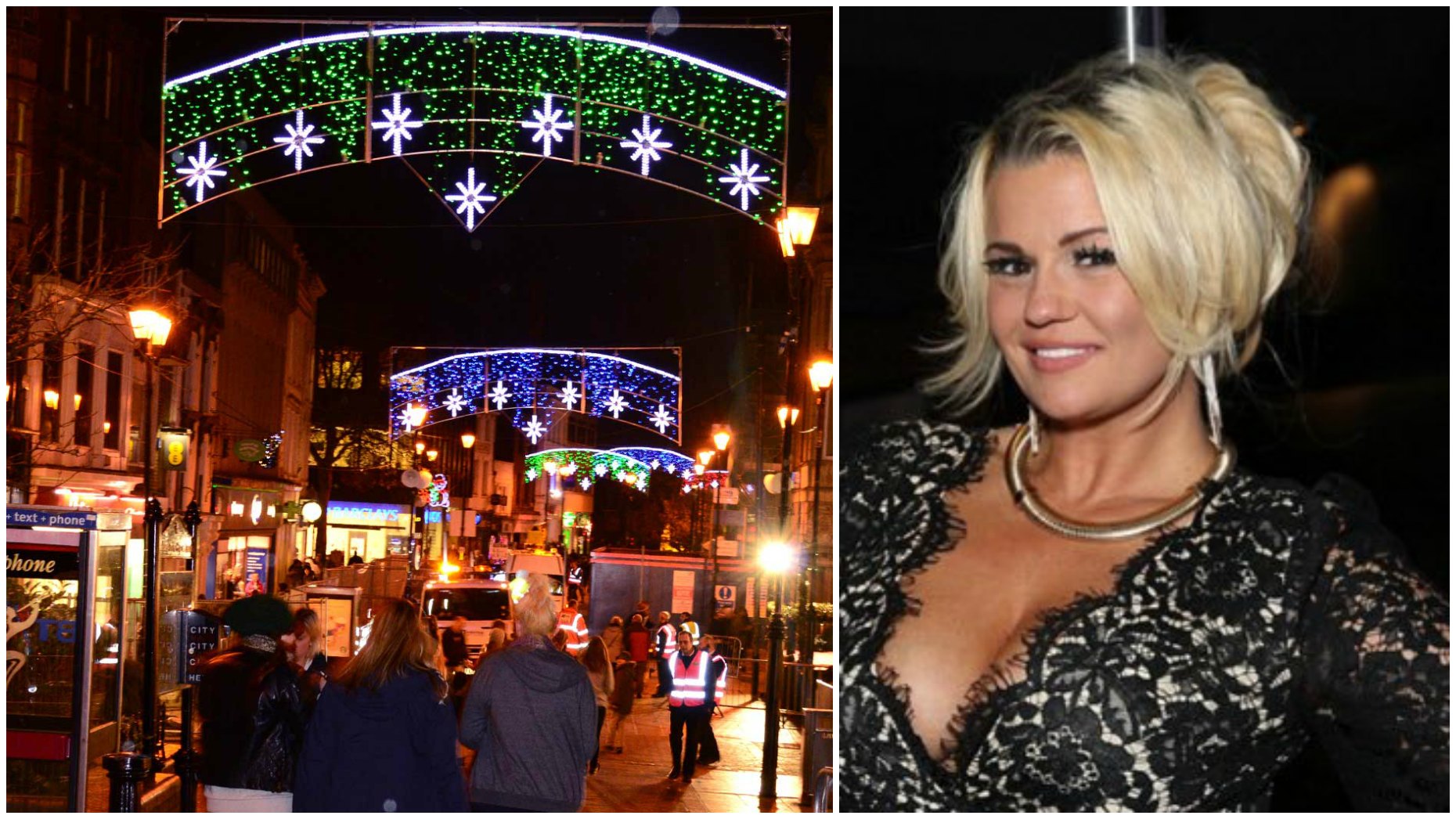 It has  been confirmed that Kerry Katona will but turning on this year's Lincoln Christmas lights.
