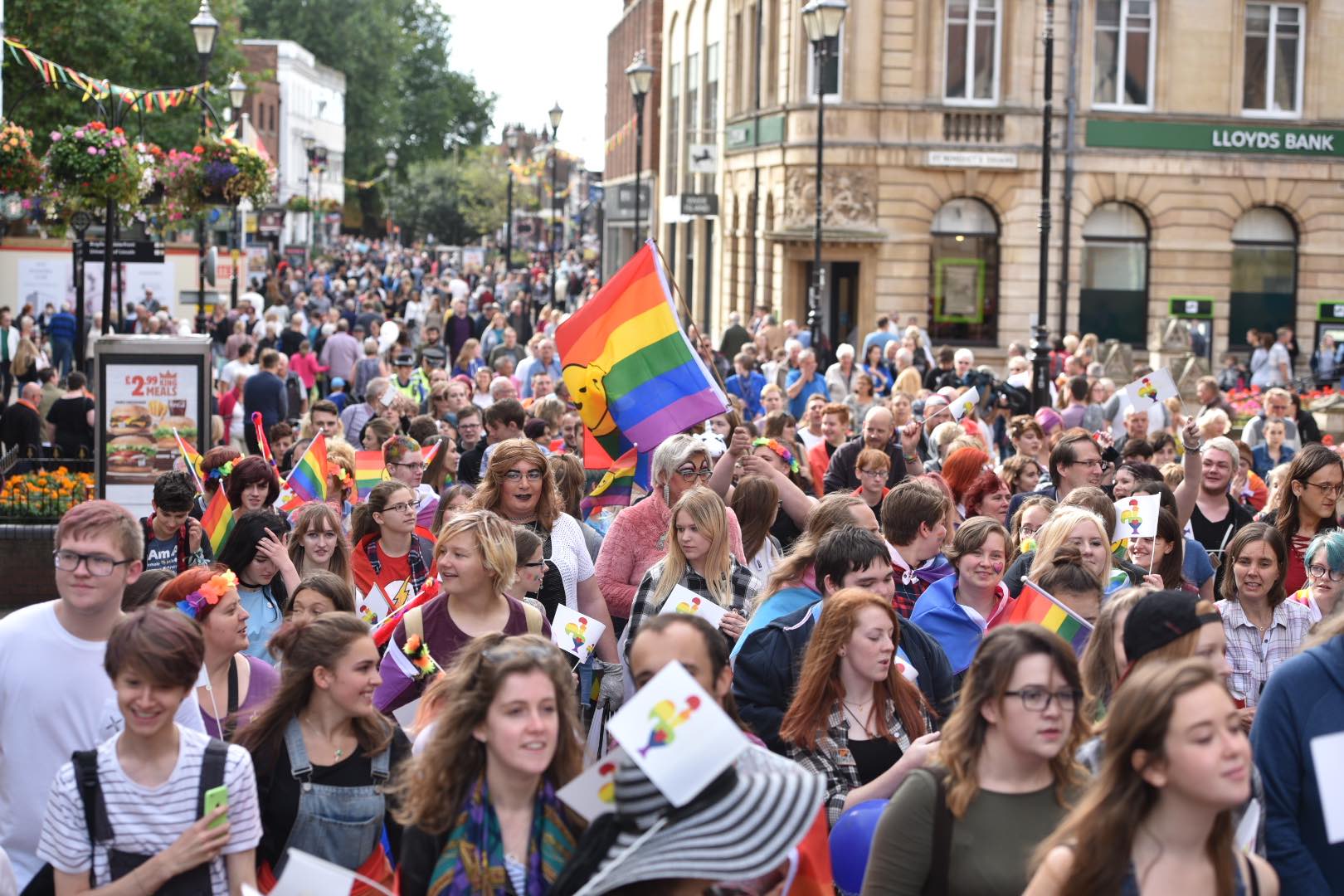 In pictures Hundreds march in Lincoln Pride 2016 parade