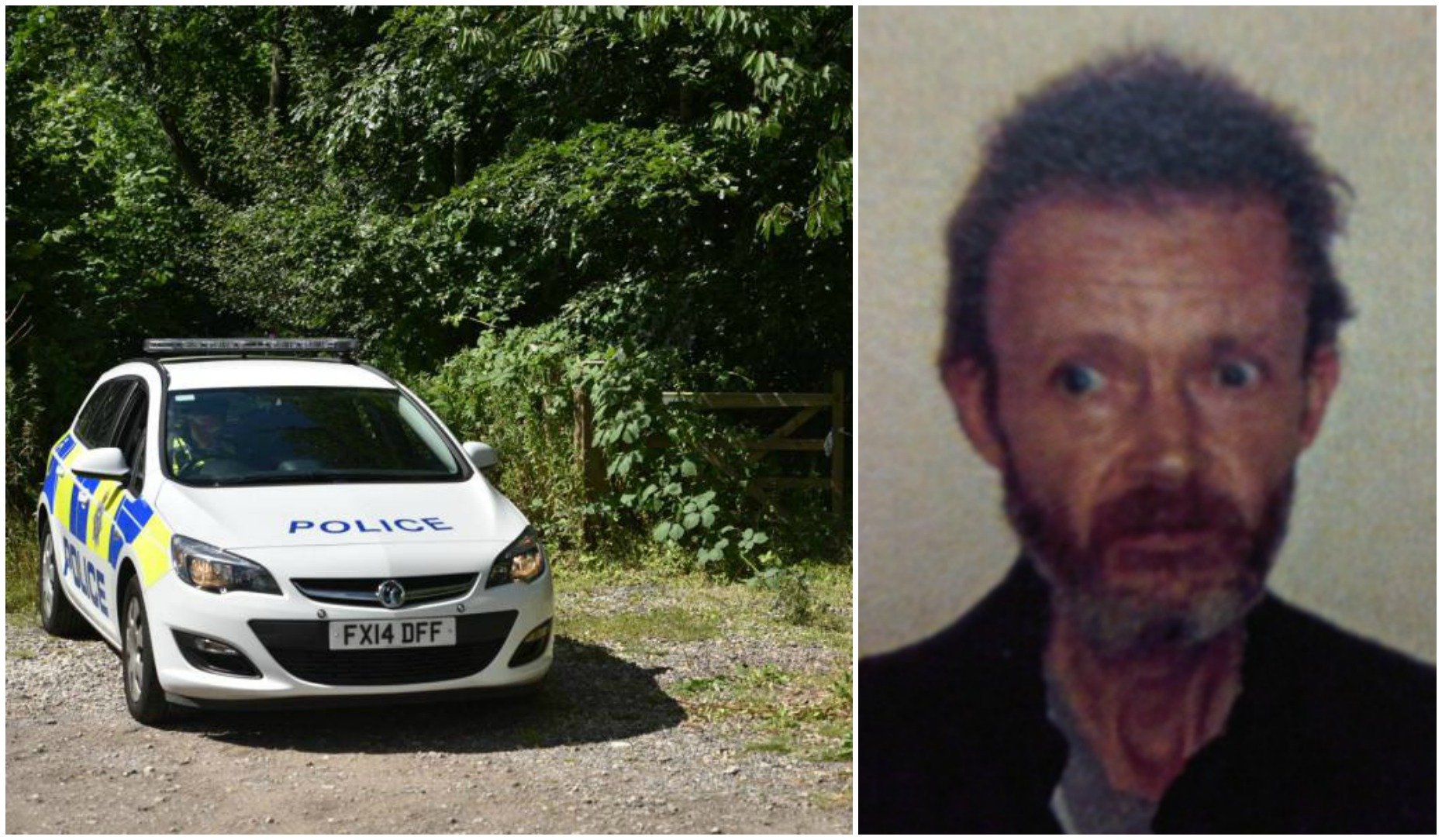 After a long search appeal issued with the picture above, Karl's body was sadly found in a tent in Lincoln.