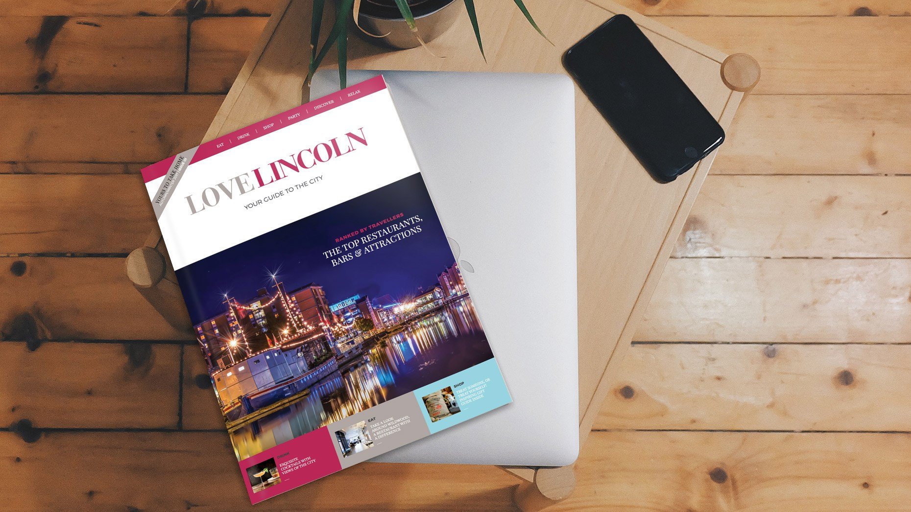 The glossy magazine will feature the best of the city's evens, businesses and attractions, aimed at reaching the city's visitors. 