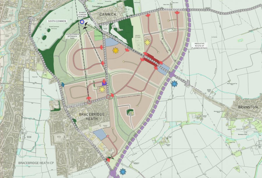 Developers to submit plans for 450 new homes on fields south of Lincoln