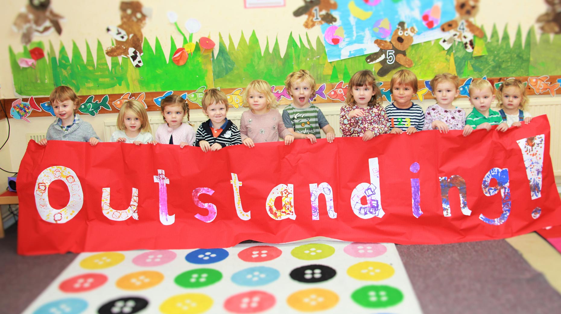 Staff and children have been celebrating their outstanding Ofsted report. 