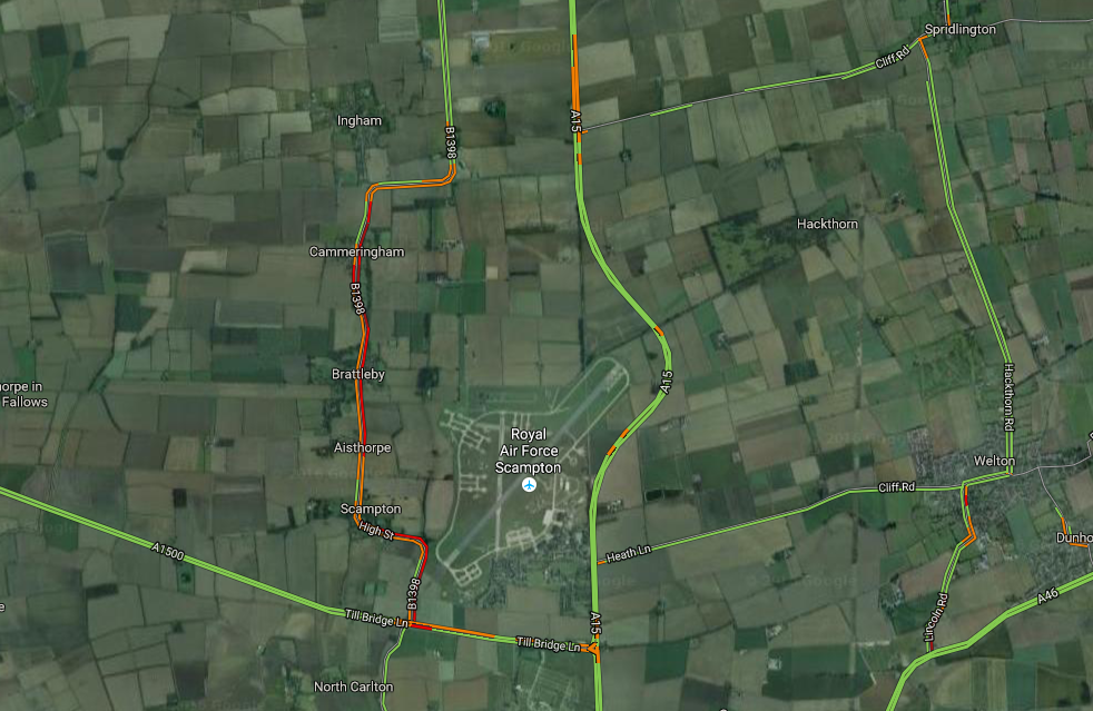 Motorists have faced delays in the area for much of the morning. Photo: Google 