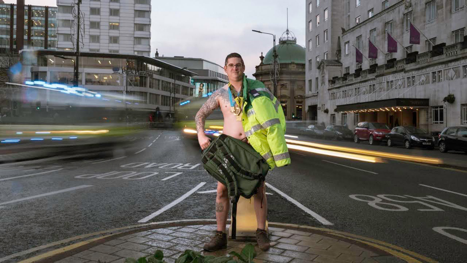 Lincoln ambulance worker in 2017 naked calendar for charity