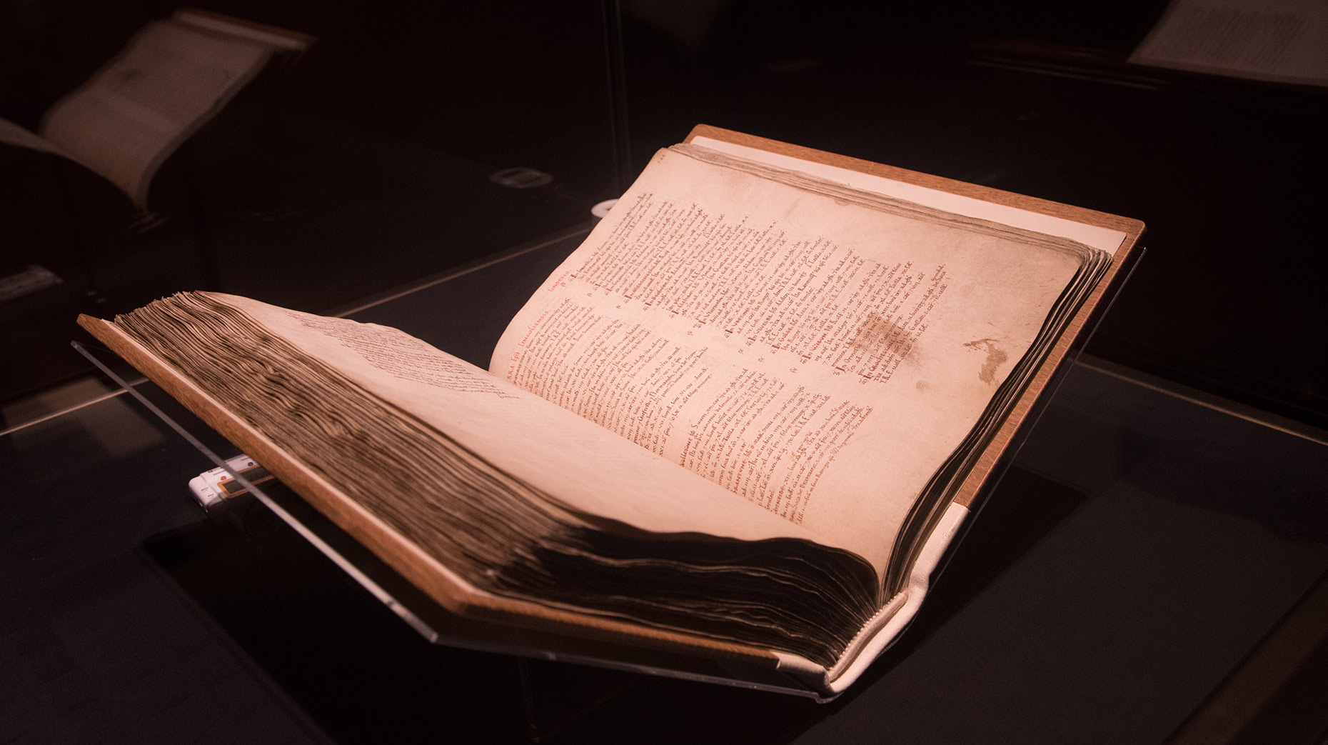 Domesday Book Arrives At Lincoln Castle