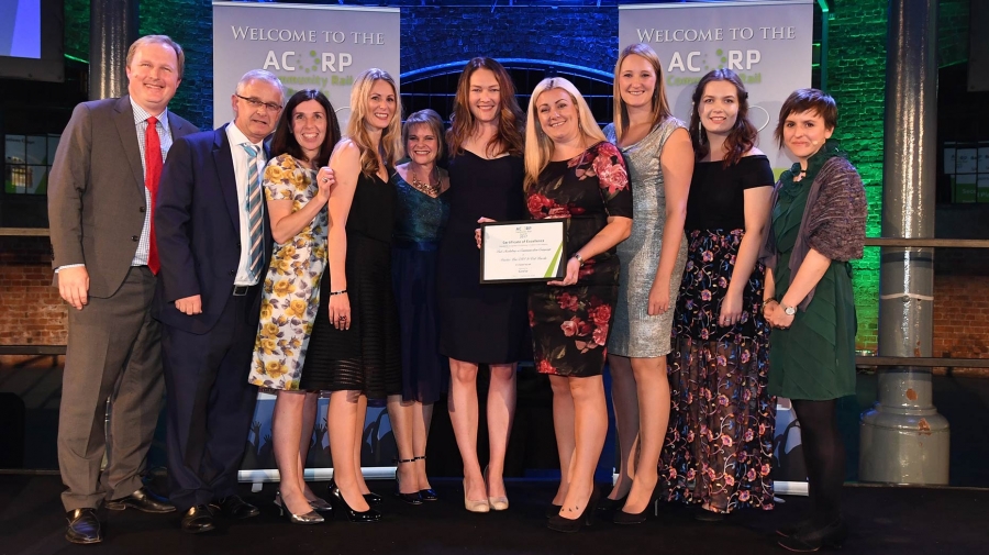 Lincoln Knights scoop silver at national rail awards