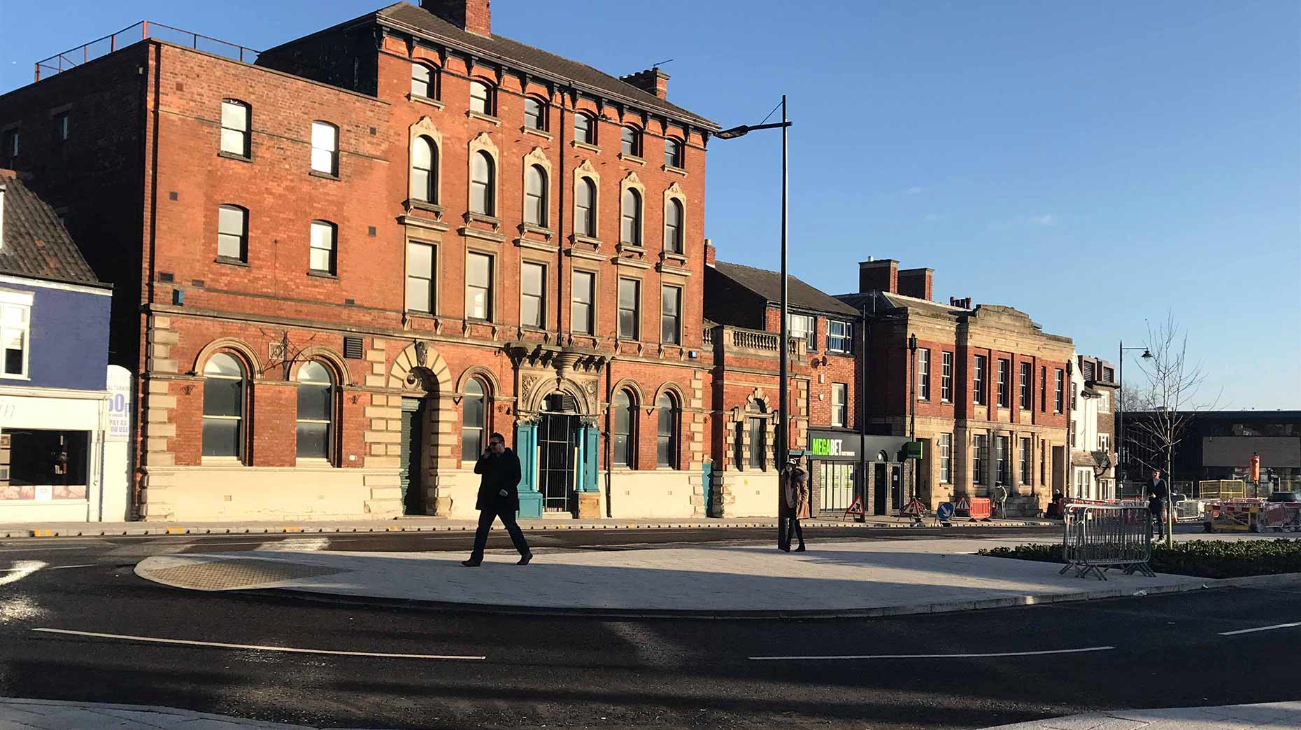 Injured man found in Lincoln city centre