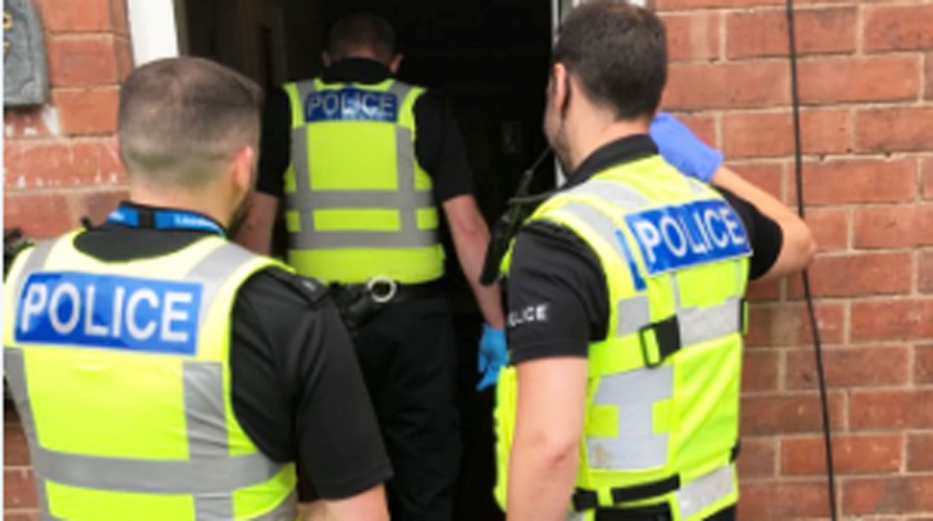 Two arrested after police raid in Spalding