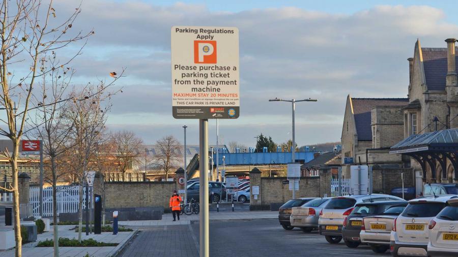 Confusing train station parking signs to be reviewed