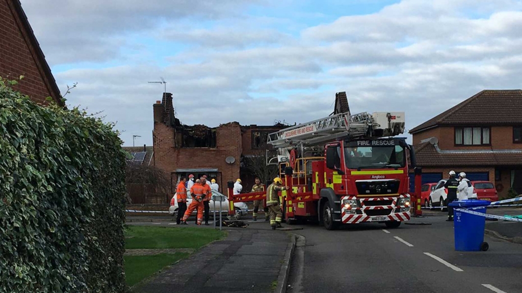 One dead and two injured in Kirton house fire