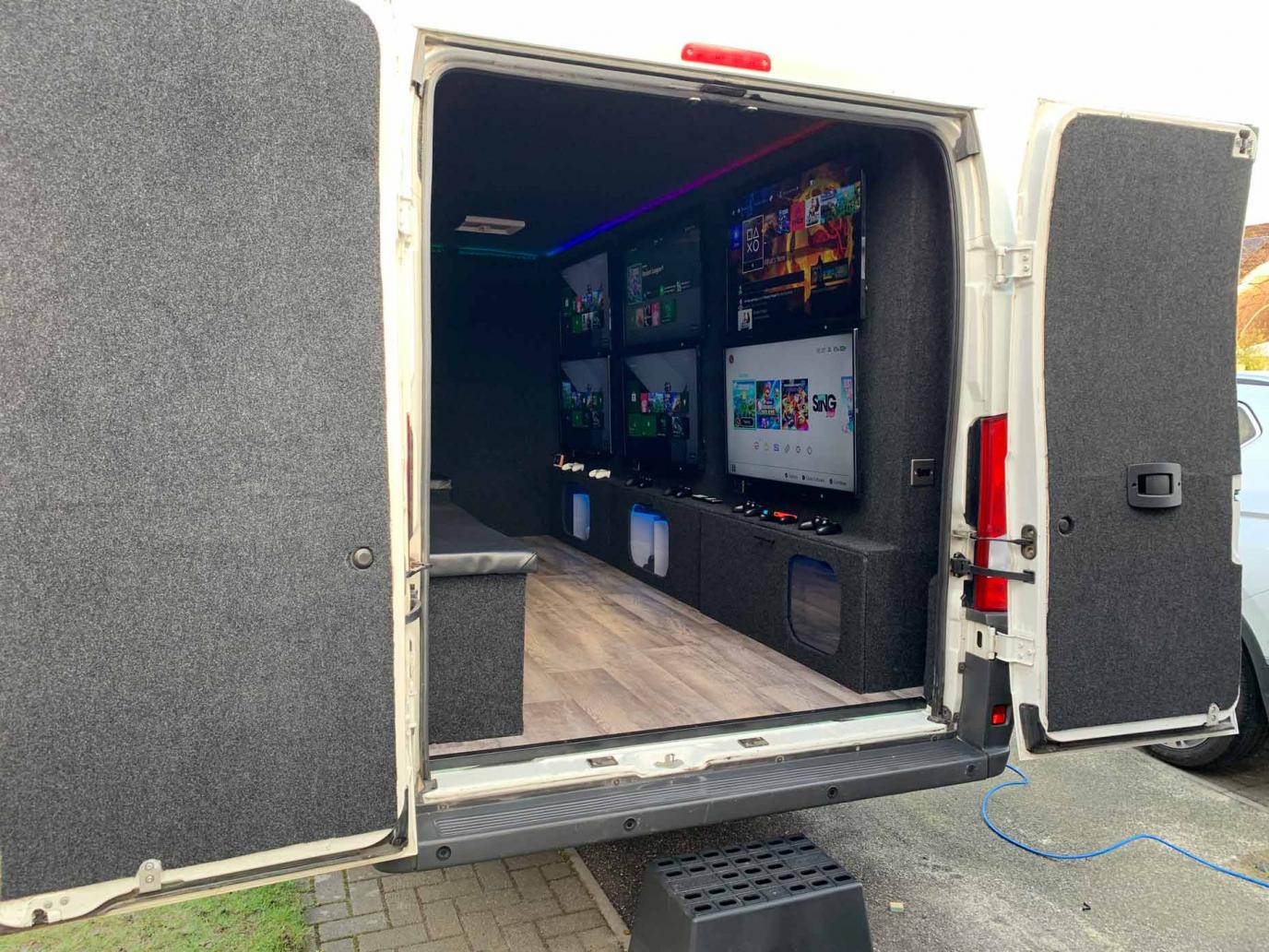 Party time: Mobile gaming van hits Lincoln streets