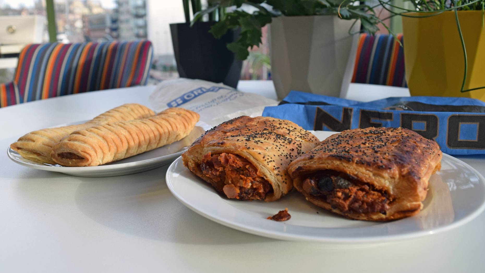 We tried Greggs' new vegan sausage roll and compared it to the