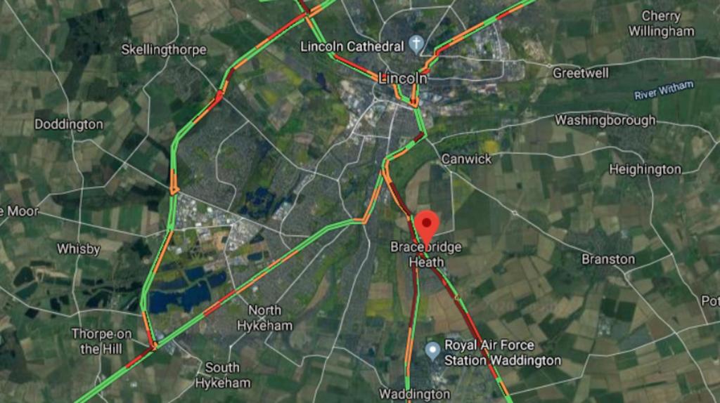 Bracebridge Heath Traffic Map 1024x574 