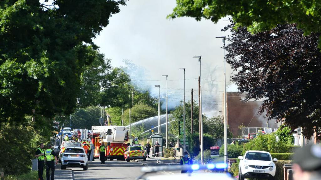 Firefighters Find The Cause The Of North Hykeham Factory Blaze