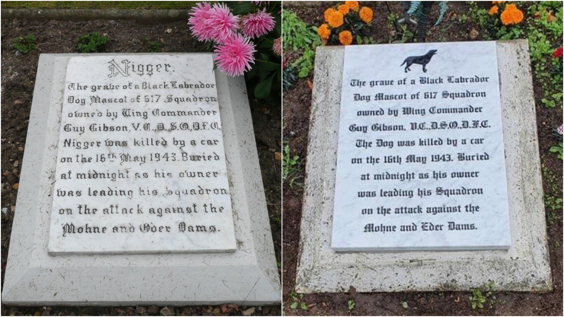 Dog plaque hot sale for grave