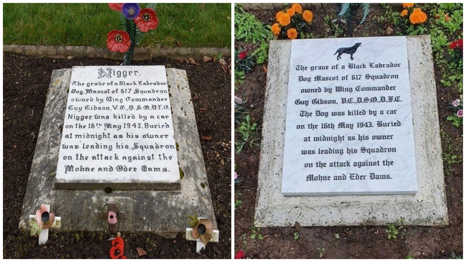 Dog gravestone deals