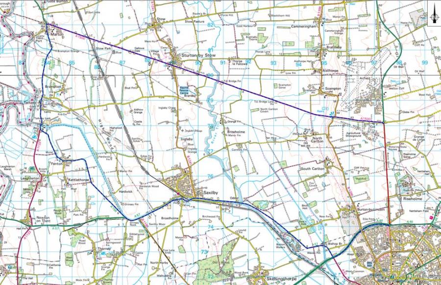 Night-time closures for A46 Riseholme roundabout works