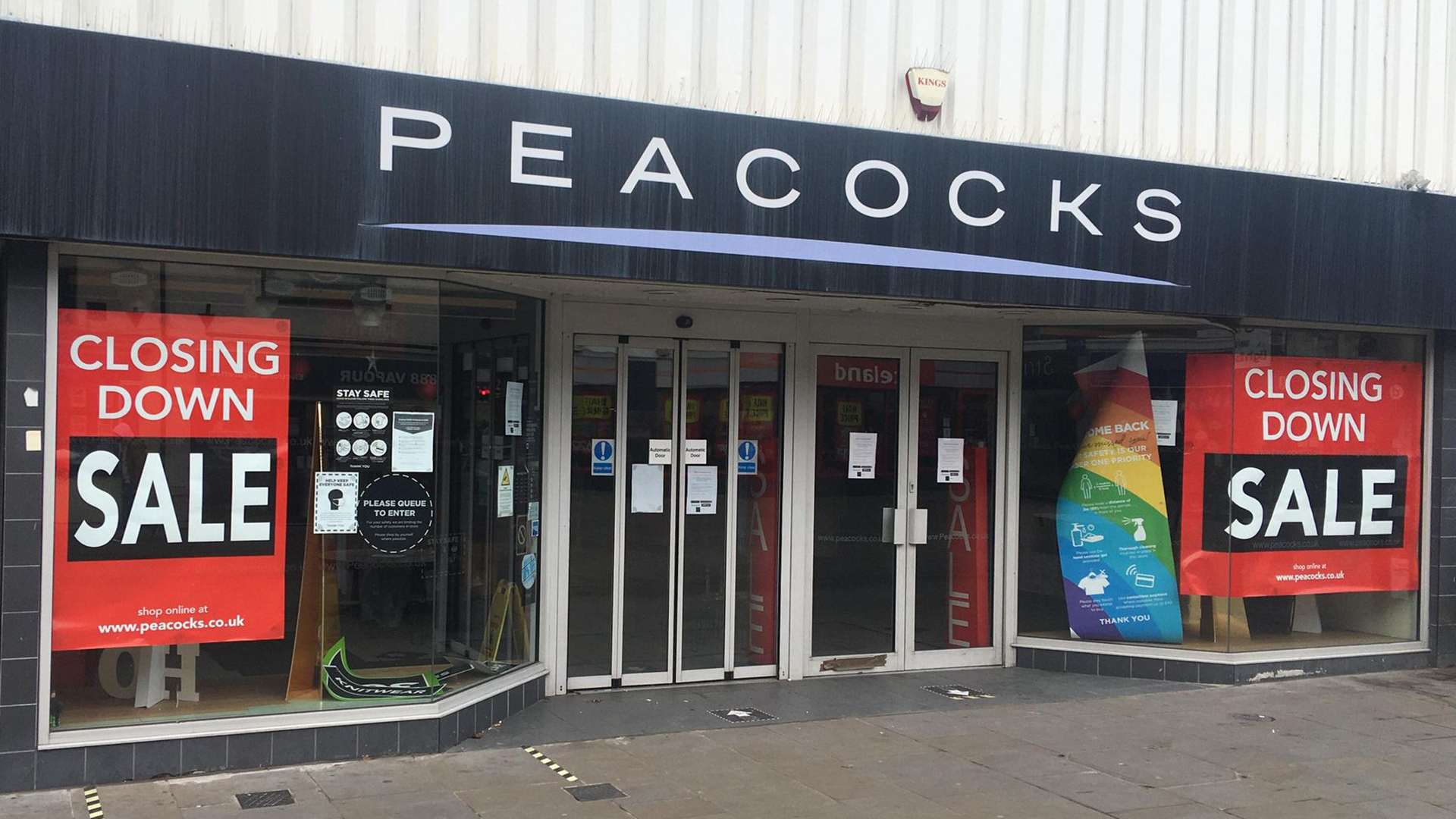 Lincoln Peacocks store could close as business enters administration