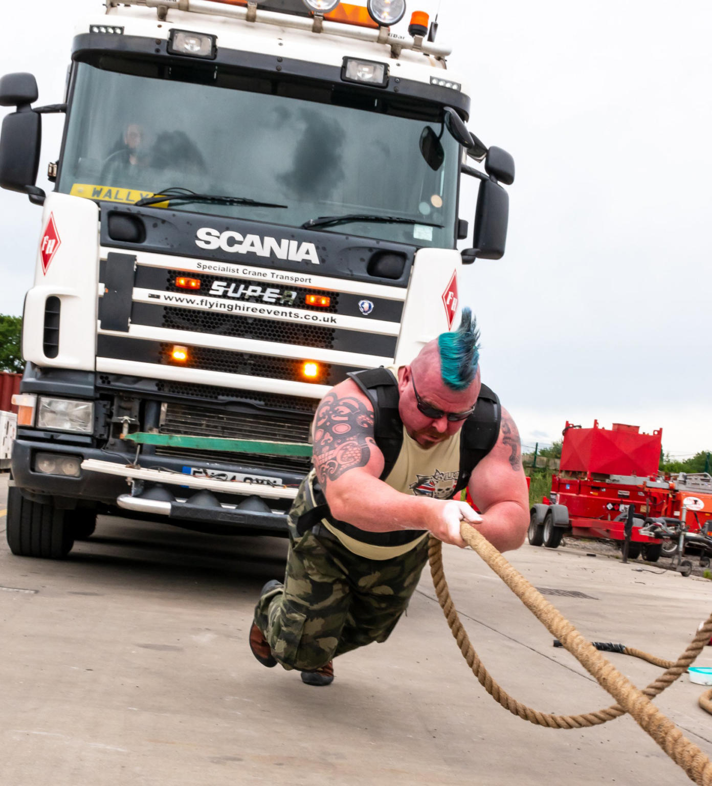 Lincoln strongman's latest charity truck pull raising money for ...