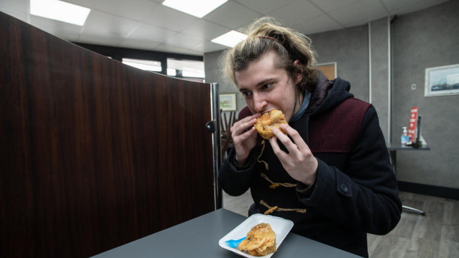 The Lincolnite tries deep fried chip butty Battered delight from St