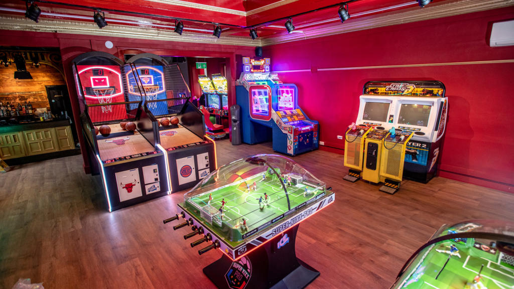 Sneak peek inside Carousel, Lincoln's new arcade bar