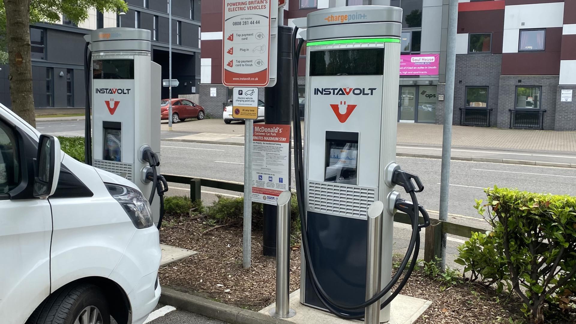 Mcdonalds on sale ev charging