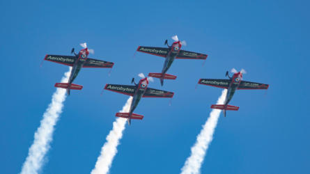 arrows pilots crowds lincolnshire